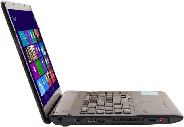 Alt view image 8 of 12 - SONY Laptop VAIO E Series Intel Core i5-3210M 6GB Memory 500GB HDD AMD Radeon HD 7550M 17.3" Windows 8 64-bit SVE1712BCXB