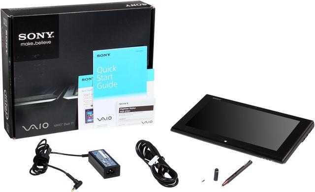 Alt view image 9 of 9 - SONY Ultrabook VAIO Intel Core i7-3517U 8GB Memory 256 GB SSD Intel HD Graphics 4000 11.6" Touch Screen Windows 8 64-bit SVD11215CXB