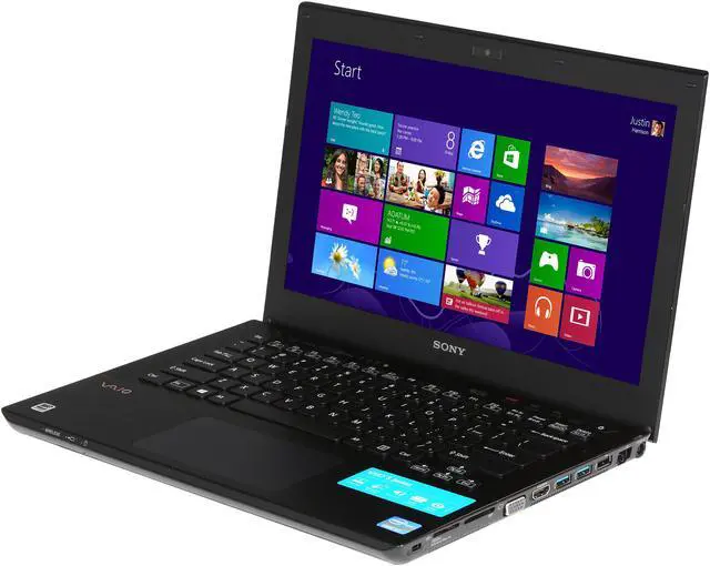 Main image of SONY Laptop VAIO S Series Intel Core i7-3520M 12GB Memory 256 GB SSD NVIDIA GeForce GT 640M LE 13.3" Windows 8 Professional 64-bit SVS13A25PXB
