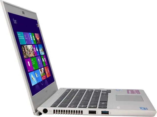 Alt view image 4 of 8 - SONY Ultrabook VAIO T Series Intel Core i3-3217U 4GB Memory 500GB + 32GB MLC Hybrid(5400rpm Hybrid) HDD Intel HD Graphics 4000 13.3" Windows 8 64-bit SVT13122CXS