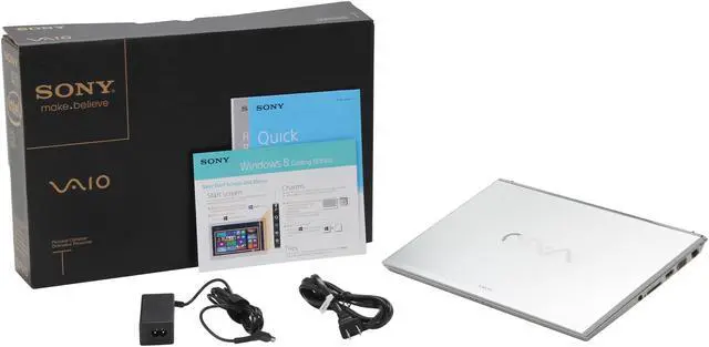 Alt view image 8 of 8 - SONY Ultrabook VAIO T Series Intel Core i3-3217U 4GB Memory 500GB + 32GB MLC Hybrid(5400rpm Hybrid) HDD Intel HD Graphics 4000 13.3" Windows 8 64-bit SVT13122CXS