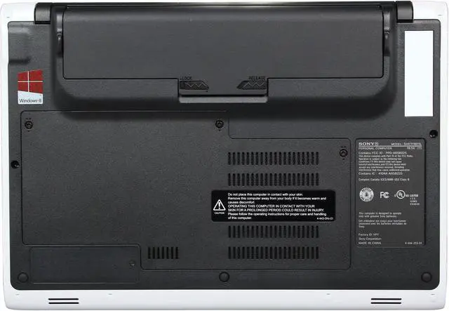 Alt view image 7 of 8 - SONY Laptop VAIO E Series AMD E2-2000 4GB Memory 750GB HDD AMD Radeon HD 7340 11.6" Windows 8 64-Bit SVE11135CXW
