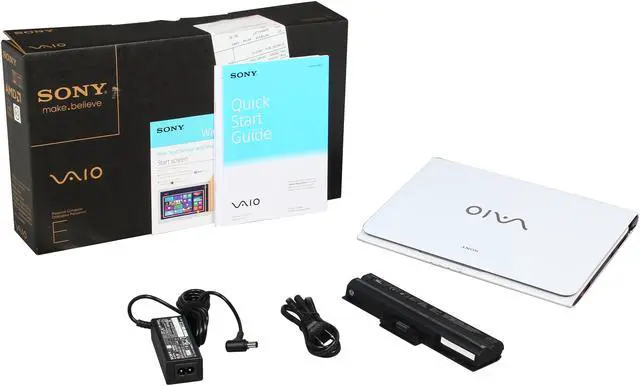 Alt view image 8 of 8 - SONY Laptop VAIO E Series AMD E2-2000 4GB Memory 750GB HDD AMD Radeon HD 7340 11.6" Windows 8 64-Bit SVE11135CXW