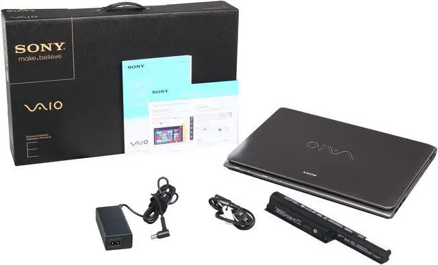 Alt view image 8 of 8 - SONY Laptop VAIO E Series Intel Core i5-3230M 6GB Memory 1TB HDD Intel HD Graphics 4000 15.5" Windows 8 64-Bit SVE15135CXS