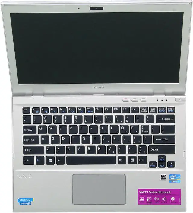 Alt view image 6 of 8 - SONY VAIO T Series Intel Core i5-3337U 6GB Memory 24 GB SSD 500GB HDD Intel HD Graphics 4000 13.3" 1366 x 768 Thin and Light Ultrabook Windows 8 64-Bit SVT13135CXS