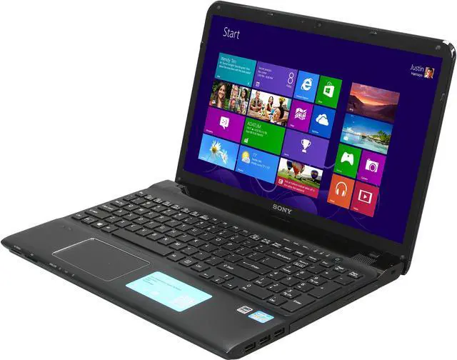 Main image of SONY VAIO E Series 15.5" Intel Core i5-3230M 4GB Memory Windows 8 64-Bit SVE1513MCXB