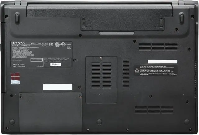 Alt view image 7 of 8 - SONY VAIO E Series 15.5" Intel Core i5-3230M 4GB Memory Windows 8 64-Bit SVE1513MCXB