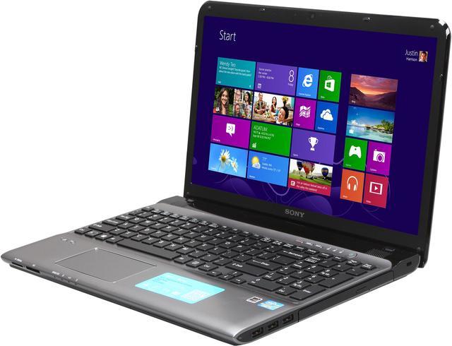 SONY Laptop VAIO E Series Intel Core i5 3rd Gen 3230M (2.60GHz) 4GB Memory  500GB HDD Intel HD Graphics 4000 15.5