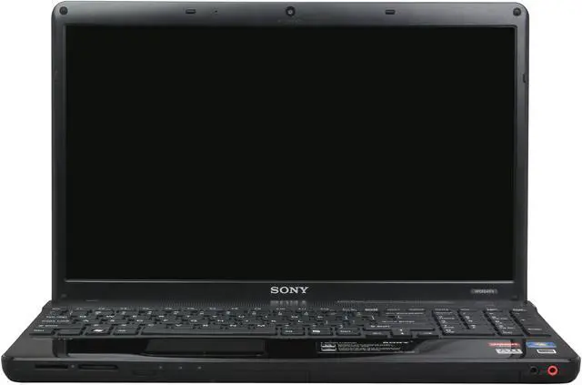 Alt view image 5 of 8 - SONY Laptop VAIO E Series AMD Athlon II P360 4GB Memory 500GB HDD ATI Radeon HD 4250 15.5" Windows 7 Home Premium 64-Bit VPCEE41FX/BJ
