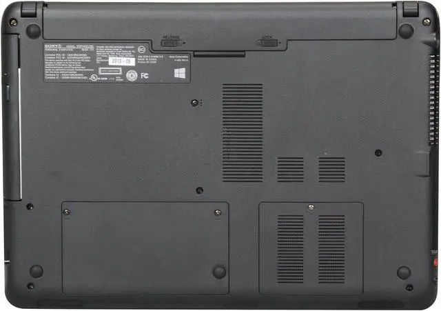 Alt view image 7 of 8 - SONY Laptop VAIO F Series Intel Core i5-3337U 6GB Memory 750GB HDD Intel HD Graphics 4000 14.0" Windows 8 64-Bit SVF14214CXB