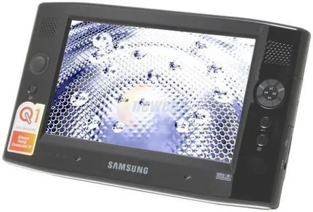 Alt view image 2 of 11 - SAMSUNG Q1 CELERON Ultra-Mobile PC Intel Celeron M 353(900 MHz) 7" WVGA 512MB DDR2 400 40GB 4200rpm Intel GMA900 Windows XP Tablet PC Edition