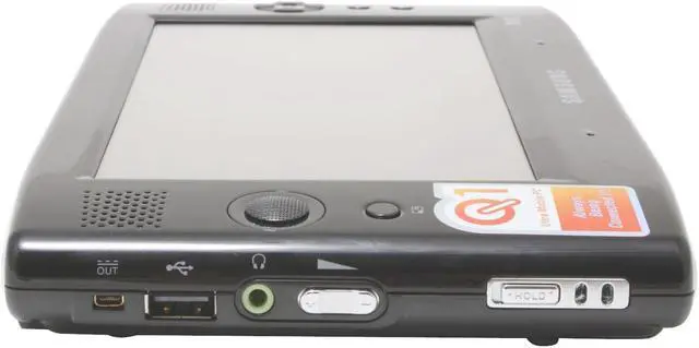 Alt view image 7 of 11 - SAMSUNG Q1 CELERON Ultra-Mobile PC Intel Celeron M 353(900 MHz) 7" WVGA 512MB DDR2 400 40GB 4200rpm Intel GMA900 Windows XP Tablet PC Edition