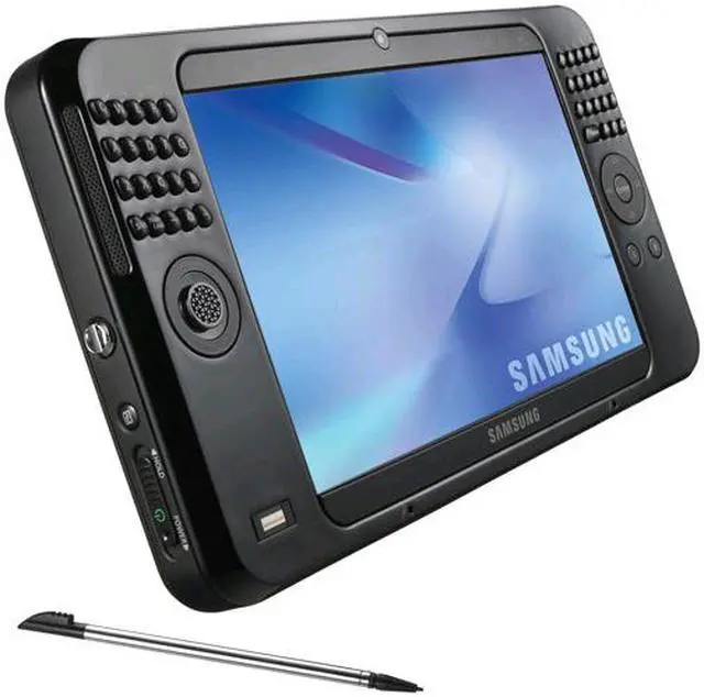 Main image of SAMSUNG Q1U-XP Ultra Mobile PC Intel Processor A110(800 MHz) 7" WSVGA 1GB DDR2 400 60GB 4200rpm Intel GMA950 Windows XP Tablet PC Edition