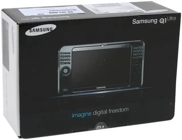 Alt view image 11 of 11 - SAMSUNG Q1U-XP Ultra Mobile PC Intel Processor A110(800 MHz) 7" WSVGA 1GB DDR2 400 60GB 4200rpm Intel GMA950 Windows XP Tablet PC Edition