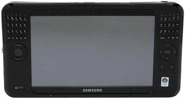 Alt view image 3 of 11 - SAMSUNG Q1U-XP Ultra Mobile PC Intel Processor A110(800 MHz) 7" WSVGA 1GB DDR2 400 60GB 4200rpm Intel GMA950 Windows XP Tablet PC Edition