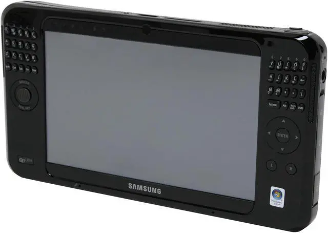 Alt view image 4 of 11 - SAMSUNG Q1U-XP Ultra Mobile PC Intel Processor A110(800 MHz) 7" WSVGA 1GB DDR2 400 60GB 4200rpm Intel GMA950 Windows XP Tablet PC Edition