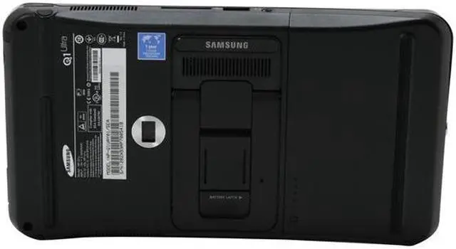 Alt view image 7 of 11 - SAMSUNG Q1U-XP Ultra Mobile PC Intel Processor A110(800 MHz) 7" WSVGA 1GB DDR2 400 60GB 4200rpm Intel GMA950 Windows XP Tablet PC Edition