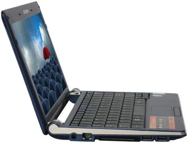 Alt view image 6 of 18 - SAMSUNG NC10-14GB Blue Intel Atom N270(1.60 GHz) 10.2" WSVGA 1GB Memory 160GB HDD Netbook