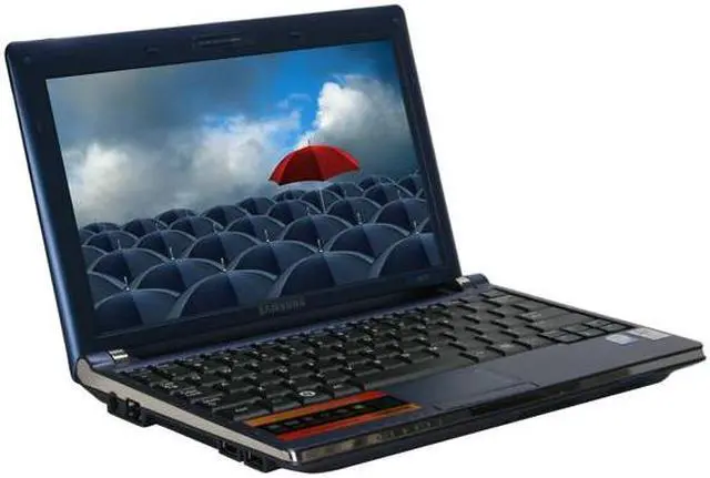 Alt view image 7 of 18 - SAMSUNG NC10-14GB Blue Intel Atom N270(1.60 GHz) 10.2" WSVGA 1GB Memory 160GB HDD Netbook