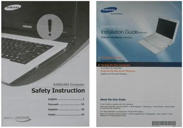 Alt view image 17 of 18 - SAMSUNG NC10-14GB Blue Intel Atom N270(1.60 GHz) 10.2" WSVGA 1GB Memory 160GB HDD Netbook