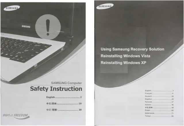Alt view image 18 of 19 - SAMSUNG Laptop Intel Core 2 Duo T5800 3GB Memory 250GB HDD NVIDIA GeForce 9200M GS 16.0" Windows Vista Home Premium R610-64G
