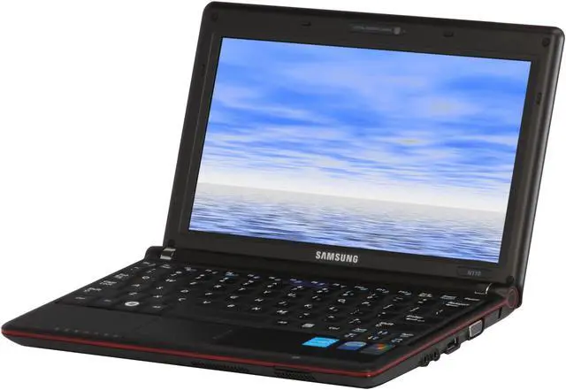 Alt view image 2 of 12 - SAMSUNG N110-12PBK Intel Atom N270(1.60 GHz) 10.1" WSVGA 1GB Memory 160GB HDD Netbook
