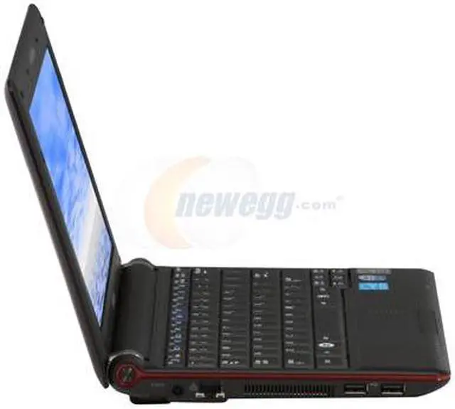 Alt view image 4 of 12 - SAMSUNG N110-12PBK Intel Atom N270(1.60 GHz) 10.1" WSVGA 1GB Memory 160GB HDD Netbook