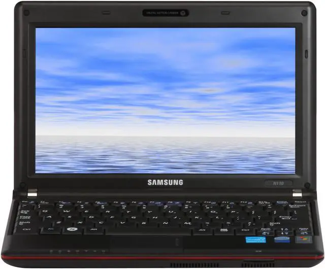 Alt view image 6 of 12 - SAMSUNG N110-12PBK Intel Atom N270(1.60 GHz) 10.1" WSVGA 1GB Memory 160GB HDD Netbook