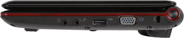 Alt view image 9 of 12 - SAMSUNG N110-12PBK Intel Atom N270(1.60 GHz) 10.1" WSVGA 1GB Memory 160GB HDD Netbook