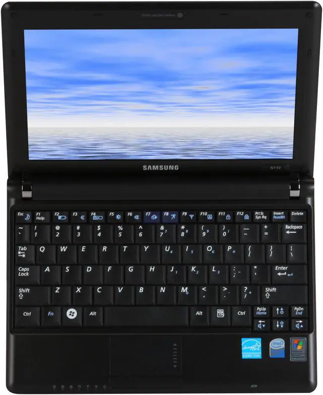 Alt view image 11 of 12 - SAMSUNG N110-12PBK Intel Atom N270(1.60 GHz) 10.1" WSVGA 1GB Memory 160GB HDD Netbook