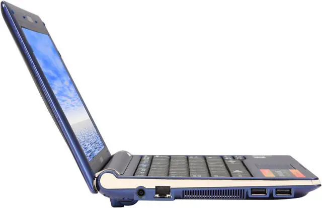 Alt view image 4 of 8 - SAMSUNG NC10-13GB Blue Intel Atom N270(1.60 GHz) 10.1" WSVGA 1GB Memory 160GB HDD Netbook