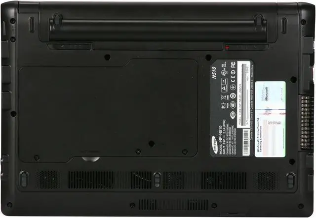 Alt view image 7 of 8 - SAMSUNG N510-4B Intel Atom N280(1.66 GHz) 11.6" 2GB Memory 250GB HDD Netbook