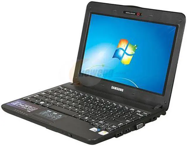 Main image of SAMSUNG NB30-BLACK Black Intel Atom N450(1.66 GHz) 10.1" WSVGA 1GB Memory 160GB HDD Netbook