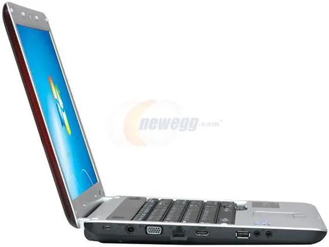 Alt view image 4 of 8 - SAMSUNG Laptop Intel Core 2 Duo T6600 4GB Memory 320GB HDD Intel GMA 4500MHD 15.6" Windows 7 Home Premium 64-bit R530-Red