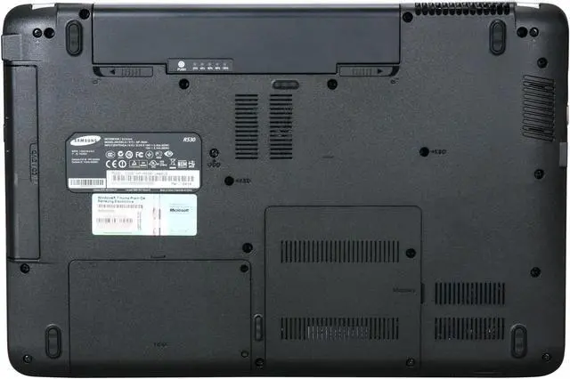 Alt view image 7 of 8 - SAMSUNG Laptop Intel Core 2 Duo T6600 4GB Memory 320GB HDD Intel GMA 4500MHD 15.6" Windows 7 Home Premium 64-bit R530-Red