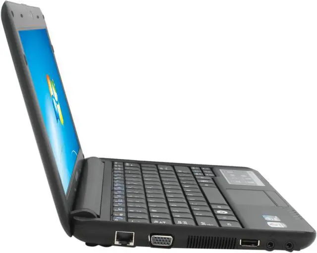 Alt view image 4 of 7 - SAMSUNG NP-N130 Black Intel Atom N270(1.60 GHz) 10.1" WSVGA 1GB Memory 160GB HDD Netbook