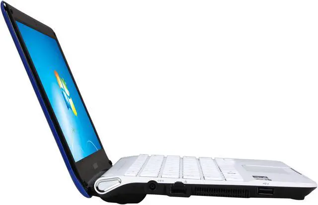 Alt view image 4 of 8 - SAMSUNG NC110-A02 Blue Intel Atom N455(1.66 GHz) 10.1" WSVGA 1GB DDR3 Memory 250GB HDD Netbook