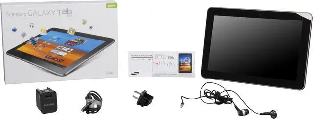 Alt view image 8 of 8 - SAMSUNG Galaxy Tab 10.1 Tablet - Metallic Gray NVIDIA Tegra 2 1.00GHz 10.1" Wide XGA 1GB Memory 16GB Storage  NVIDIA ULP GeForce