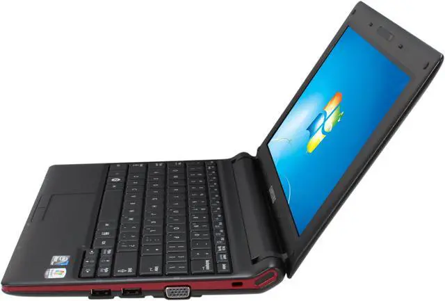 Alt view image 2 of 8 - SAMSUNG N145-JP02 Matte Black Intel Atom N455(1.66 GHz) 10.1" 1GB DDR3 Memory 250GB HDD Netbook