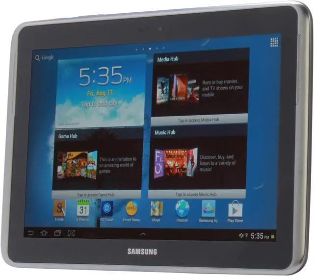 Alt view image 2 of 9 - SAMSUNG Galaxy Note 10.1 Wifi 10.1-inch 32GB Tablet PC – Deep Gray