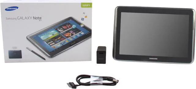 Alt view image 9 of 9 - SAMSUNG Galaxy Note 10.1 Wifi 10.1-inch 32GB Tablet PC – Deep Gray