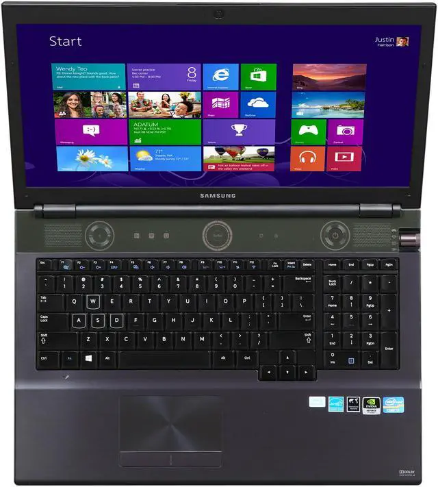 Alt view image 6 of 8 - SAMSUNG Series 7 17.3" Gamer NP700G7C-S02US Notebook Intel Core i7 3630QM(2.40GHz) 16GB Memory DDR3 1600 1.5TB HDD 7200rpm Blu-ray Player NVIDIA GeForce GTX 675M
