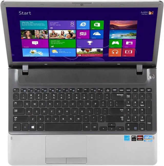 Alt view image 6 of 8 - SAMSUNG Laptop Series 3 Intel Core i7-3630QM 6GB Memory 500GB HDD AMD Radeon HD 7730M 15.6" Windows 8 NP350V5C-T01US