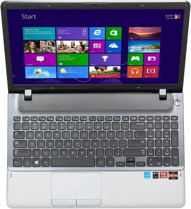 Alt view image 6 of 8 - SAMSUNG Laptop Series 3 AMD A10-4600M 6GB Memory 750GB HDD AMD Radeon HD 7660G + HD 7670M Dual Graphics 15.6" Windows 8 NP355V5C-S01US