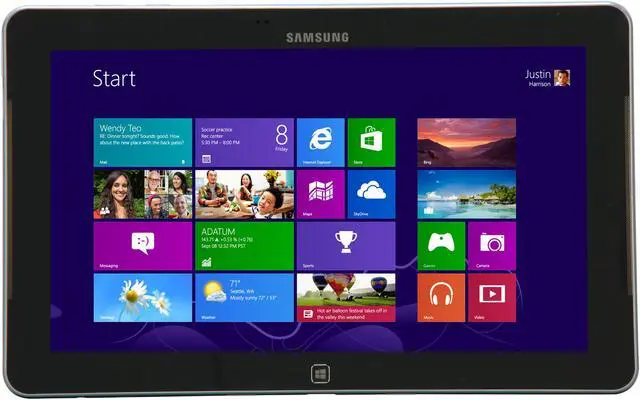Alt view image 2 of 11 - Samsung ATIV SmartPC XE500T1C-A01US 11.6-inch Windows 8 Tablet – 64GB