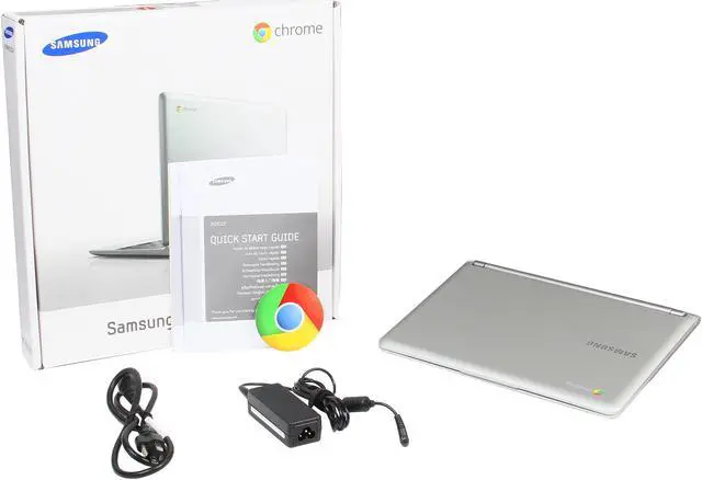 Alt view image 8 of 8 - SAMSUNG XE303C12-H01US 11.6-inch Chromebook 3G- Silver