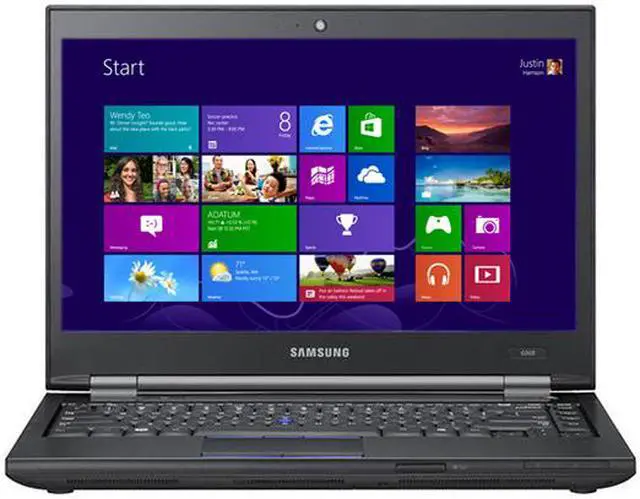 Alt view image 2 of 7 - SAMSUNG Laptop Series 6 Intel Core i5-3320M 4GB Memory 500GB HDD Intel HD Graphics 4000 14.0" Windows 7 Professional 64-bit NP600B4C-A01US
