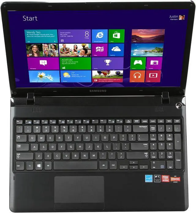 Alt view image 6 of 8 - SAMSUNG Laptop Series 3 AMD A8-4500M 4GB Memory 500GB HDD AMD Radeon HD 7640G 15.6" Windows 8 64-Bit NP365E5C-S01US