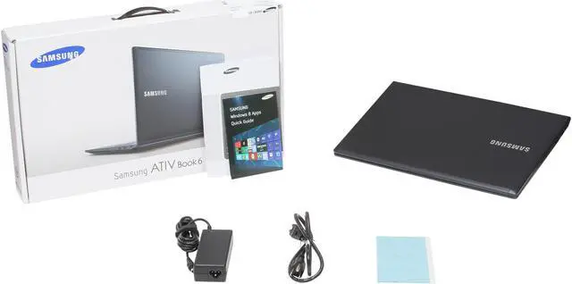 Alt view image 8 of 8 - SAMSUNG ATIV Book 6 - 15.6" - Intel Core i7-3635QM - AMD Radeon HD 8770M - 8GB Memory DDR3 1600 - - Windows 8 64-Bit ()