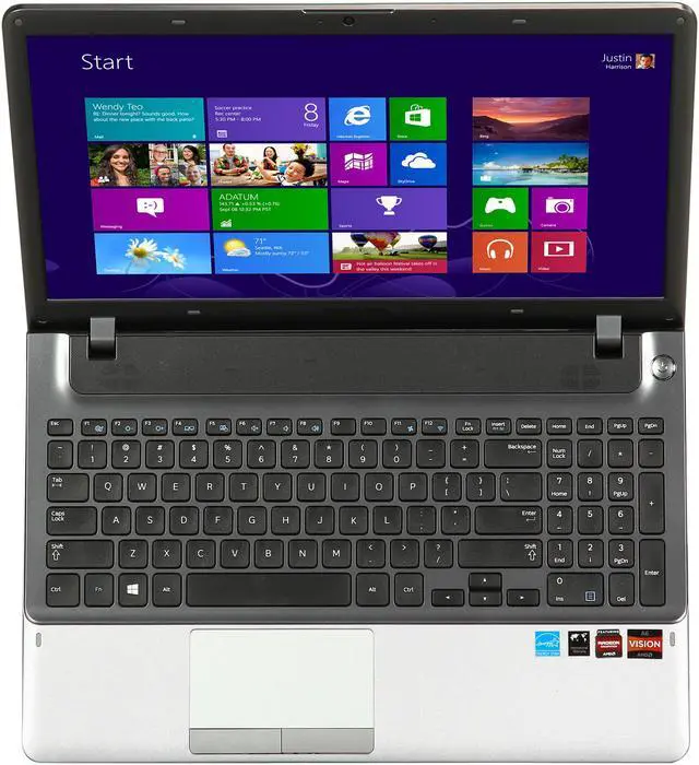 Alt view image 6 of 8 - SAMSUNG Laptop Series 3 AMD A6-4400M 4GB Memory 500GB HDD AMD Radeon HD 7520G 15.6" Windows 8 64-bit NP355V5C-A04US